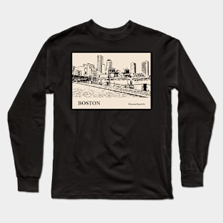 Boston - Massachusetts Long Sleeve T-Shirt